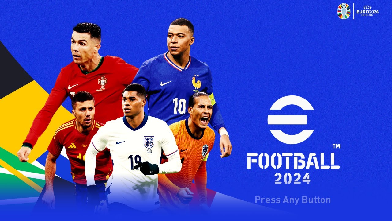 Graphic Menu EURO 2024 v1 All Patch For PES 2017 By WinPES21 - YouTube