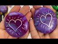 How to Pour Paint - DIY Pour Painting Rock for Valentines