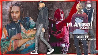 HOW TO DRESS LIKE PLAYBOI CARTI: UPDATED 2021 DESIGNERS OUTFITS /TRENDS?  $100 Outfit Challenge 