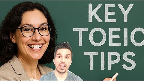 TOEIC TIPS FOR A HIGH SCORE: ANSWERING 2 DIFFICULT QUESTIONS  #toeictips #passtoeic #toeic990 #esl