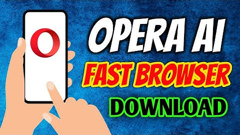 How To Download & Install Opera Browser Mini With AI & VPN App In Android/IOS