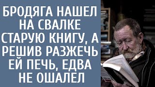 От Безысходности Отправился На Свалку И Нашел Старую Книгу, А Решив Разжечь Ей Печь, Едва Не Ошалел