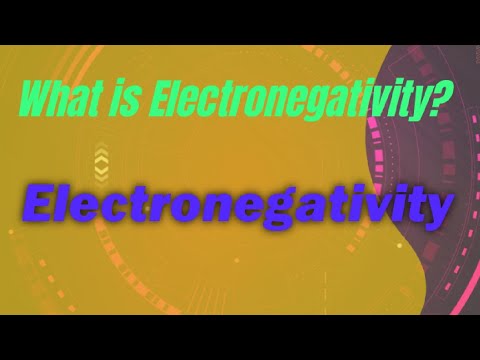 What is electronegativity?Define electronegativity?Explain electronegativity?5 interesting Chemistry