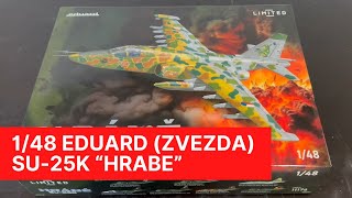 Eduard 1/48 SU-25K Frogfoot 'Hrabe' 11176: A look inside the box by RW Hobbies 866 views 2 months ago 20 minutes