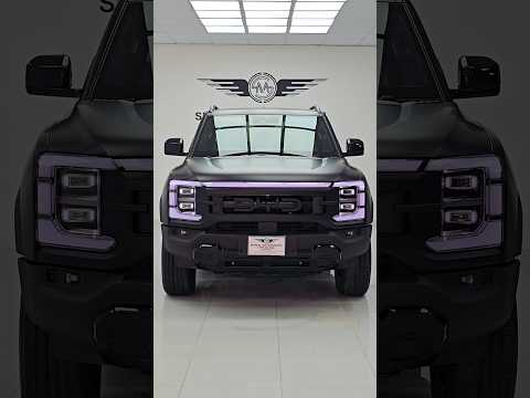 Pakistan's 1st Fully Matt Black BYD Shark 6 2025. Sold & Modified by Sehgal Motorsports