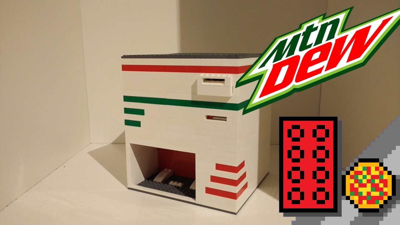 LEGO Mountain Dew Soda Machine! *AMAZING* YouTube
