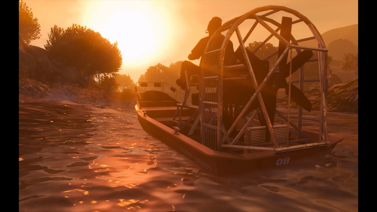 Testing the GTA 6 Airboat in GTA 5