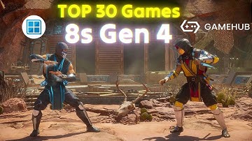 TOP 30 Winlator / GameFusion High-End Graphics Games for Snapdragon 8s Gen 4