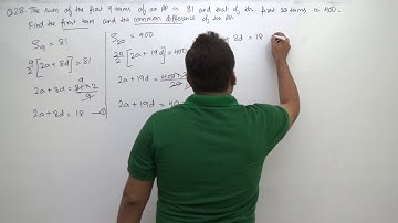 Class 10 Maths (Ex 5C  Q28)  Arithmetic Progression (R S Agarwal 2019)