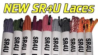 10 New SR4U Laces   Blood Splatter, Speckled, Chevron and Crackle