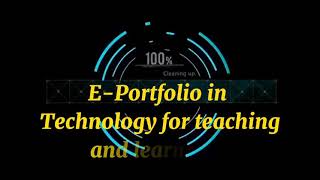 E-PORTFOLIO (Math 14)