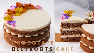 紅絲絨蛋糕的親戚巧克力甜菜蛋糕: Chocolate Beetroots Cake ... 