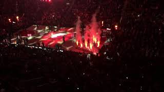 Team Introductions, Opening Night at the Moda Center