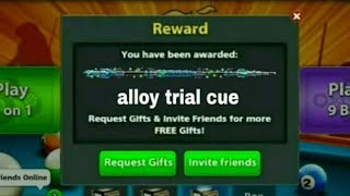 8 Ball Pool Free (Alloy Trial Cue) Reward Link OMG screenshot 2