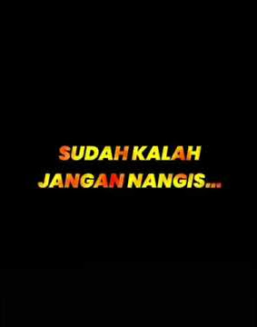 MENTAHAN CCP TEKS PANTUN JARJIT 'SUDAH KALAH JANGAN NANGIS' COCOK BUAT EDIT VIDEO🔥