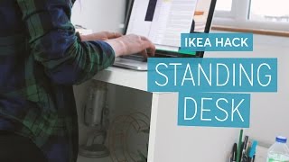 Here's the pieces of ikea furniture i've put together to make my own
standing desk! i'll give you tips for making your too. please remember
subscribe ...