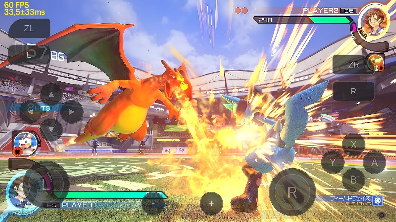 Pokemon Gelud Bro! POKKEN Tournament DX 60FPS Android Gameplay YouTube