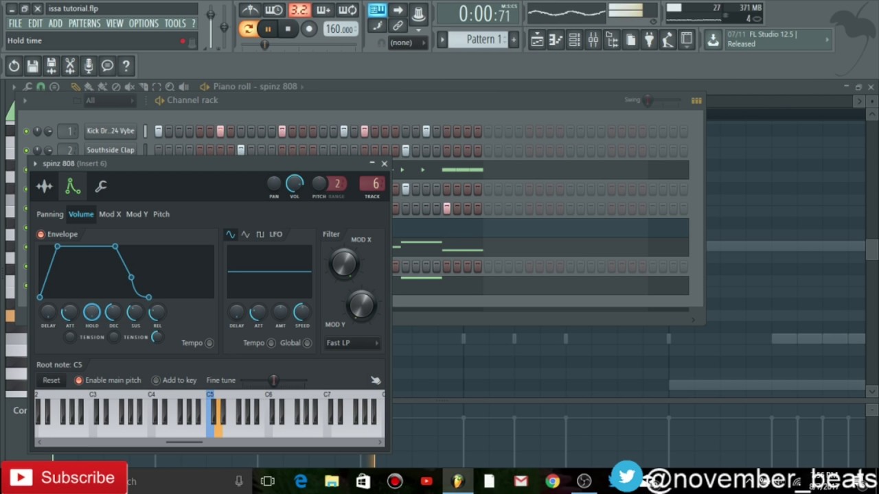 ISSA TUTORIAL- How To Make A 21 Savage Beat In FL Studio 12 In Under 15 Minutes!