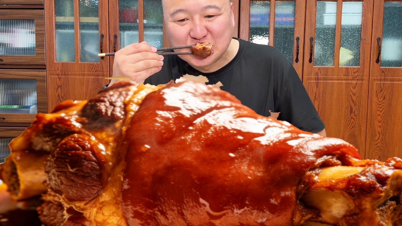 🔥【酱香肘子】秘制酱香肘子！一口软烂脱骨，香到舔手指