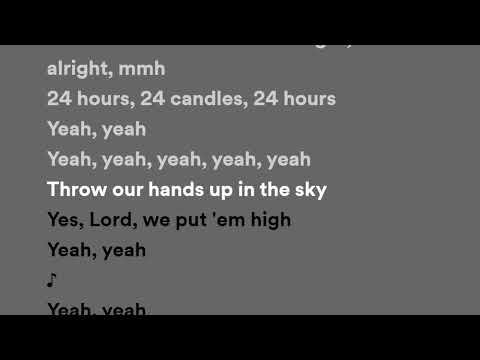 Kanye West - 24 (lyrics)