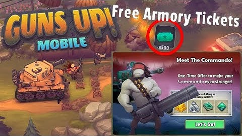 Guns Up Mobile New Update!! Armory Tickets | Heroic Crate Opening | New Shop Offers!!