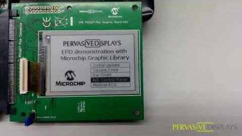 EPD PICtail Plus Daughter Board with Microchip Explorer 16