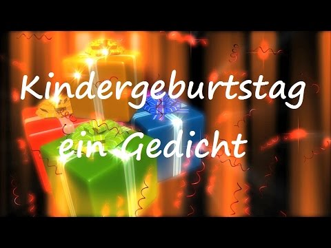 Gluckwunsche Zum Kindergeburtstag Youtube