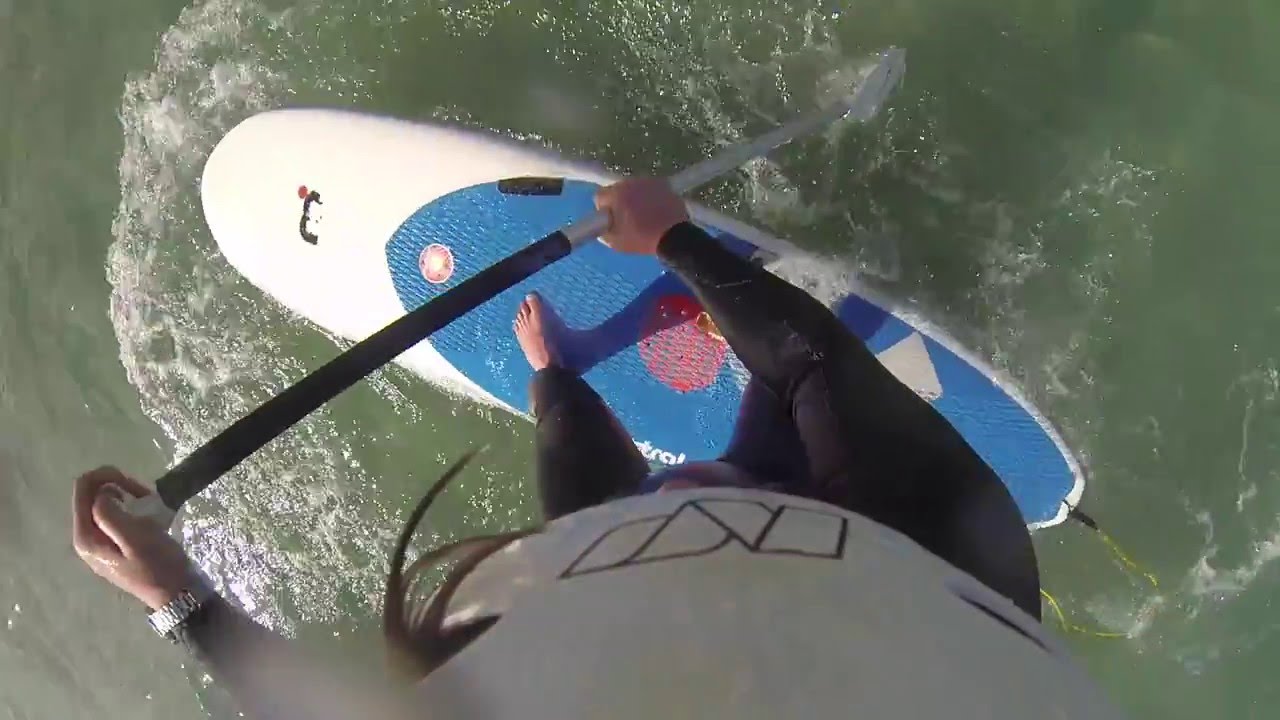 Harder than you think! First time ever on a SUP