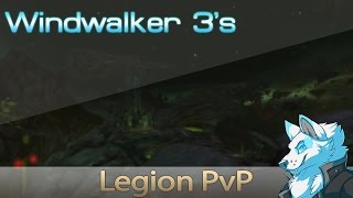 Xuen | WW/M/D 3s vs W/P/MW | Legion PvP