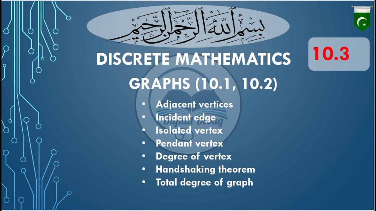 Graph theory | properties of undirected graph| Graphs in Discrete Math ...