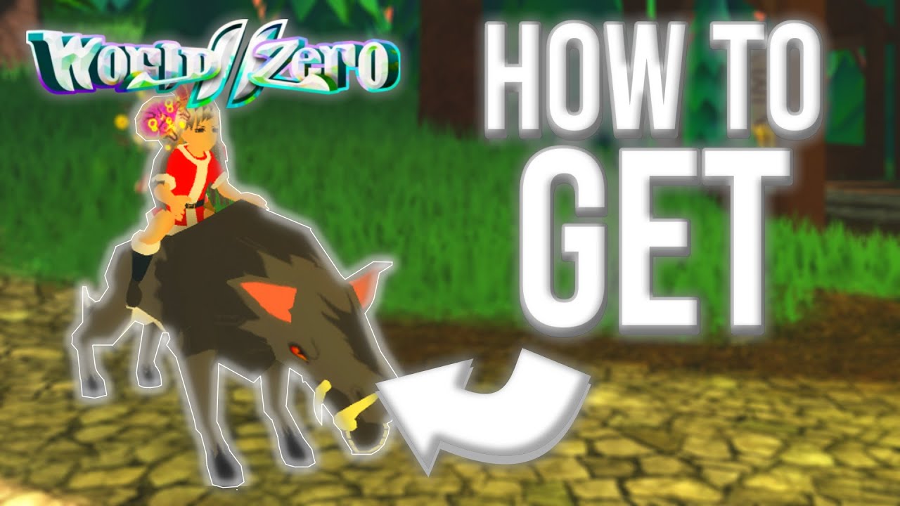 How To Get The Boarwolf Mount Fast In World Zero World Zero Boarwolf Mount Farming Guide Youtube - roblox world zero mounts