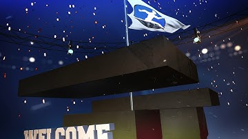 Element 3D Example of a Flag-Logo Reveal with a Flag