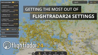 Tutorial: Getting the most out of Flightradar24 Settings options screenshot 4