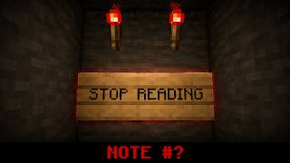 “I Followed a Miner’s Notes to the Very End… Minecraft”