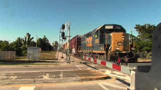Three CSX Trains in Miami-Dade County 12/1/21