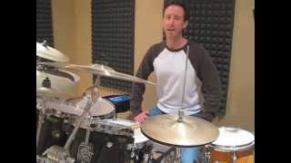 Drum Lesson: 32nd Note Double Bass Fill - Alan Schechner