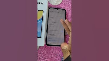 Double tap to turn on screen in Samsung Galaxy A15 Smartphone | Tips and tricks #5minutestech
