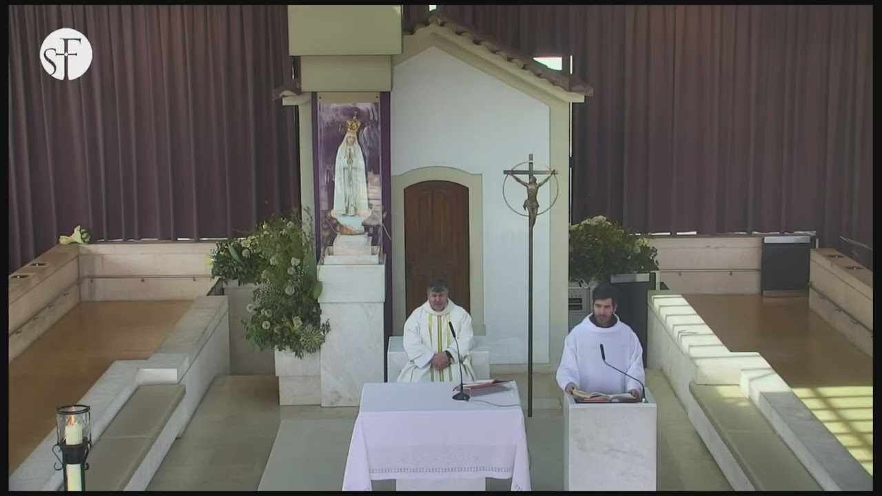 Sabado 28 de Fevereiro  de 2026 12:30 Missa, na Capelinha das Aparições