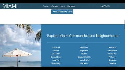 New Real Estate WordPress Theme for BeaverBuilder   Miami   Designed for IDX Broker