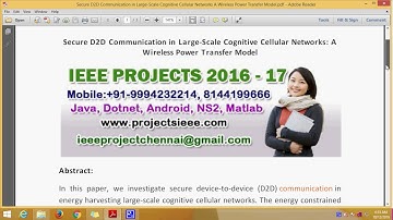 Secure D2D Communication in Large Scale Cognitive Cellular Networks A Wireless Power Transfer Model