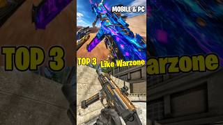 TOP 3 GAMES LIKE WARZONE🔥 2026 mobile &amp; pc #shorts #gaming #warzone