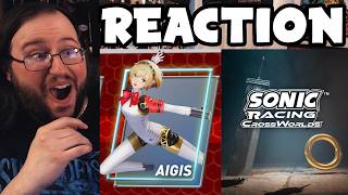 Gor's 'Sonic Racing CrossWorlds Year Two Showcase" REACTION (Final Fantasy, Persona & HELLO KITTY!?)