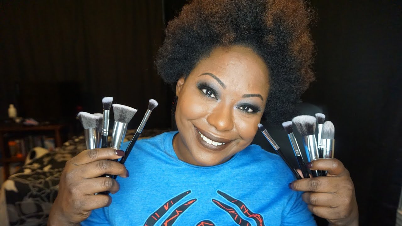Malika Jafrin Professional Brush Kit:  Demo/Review