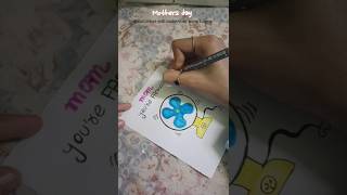 Mother's day gift idea 💐#diy #mothers #day #idea #card 🎈|Midhuna's craft stories ✨