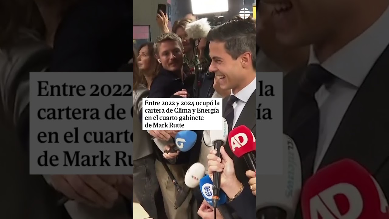 ¿Quién es Rob Jetten? El posible lider del nuevo gobierno de Países Bajos