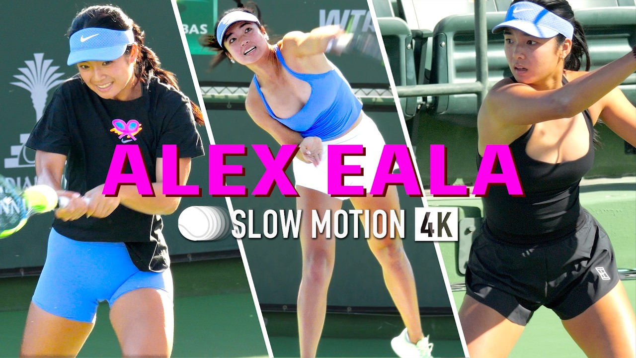 Just Alex Eala Slow motion… Can’t Stop Watching (4K)