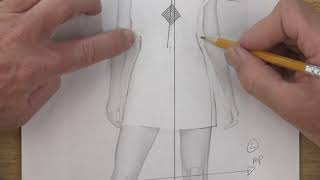 How to Draw Fashion Croquis - Standing Pose (Part 1 - Analyze)