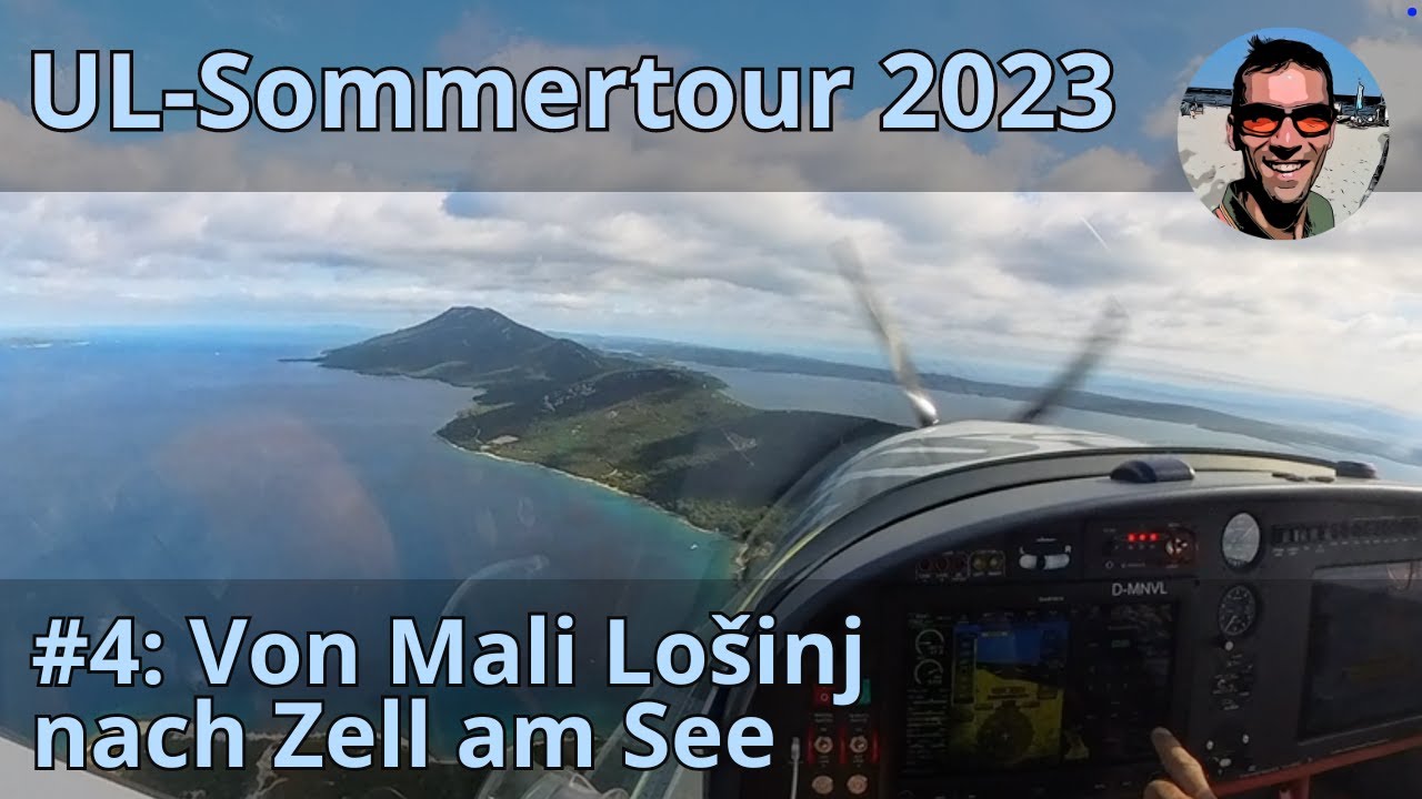 UL-Sommertour 2023 #4: Mit der VL3 Evolution von Mali Lošinj (Kroatien) nach Zell am See (LOWZ)