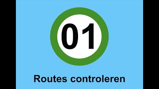 Routes controleren screenshot 2