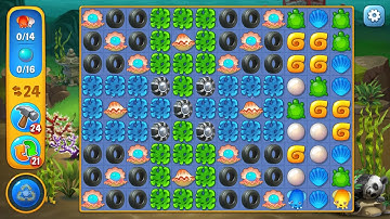Fishdom level 1009 Gameplay (iOS Android)